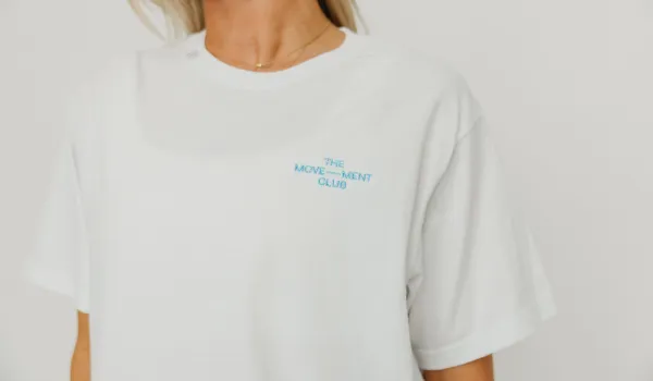 The Movement Club Cropped Tee