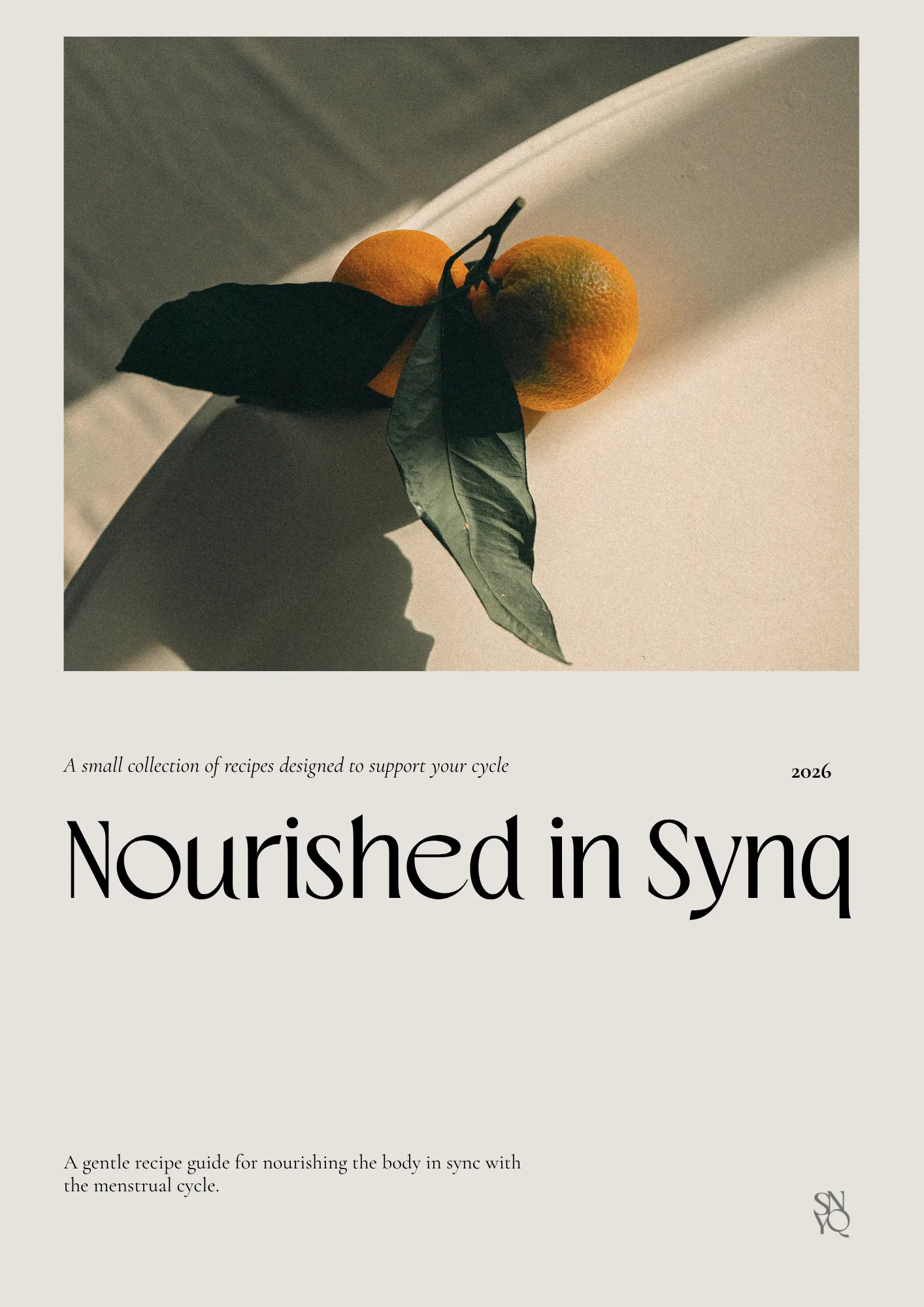 Nourished in Synq: Breakfast Recipe Printed Guide