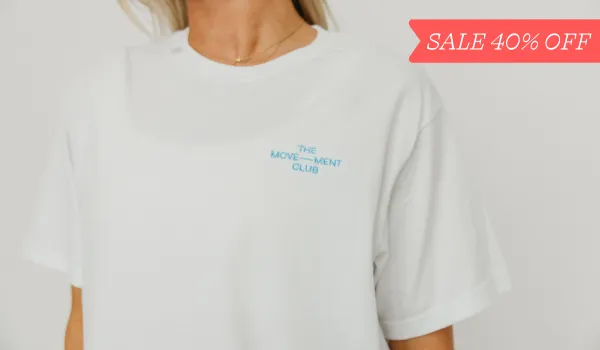 The Movement Club Cropped Tee