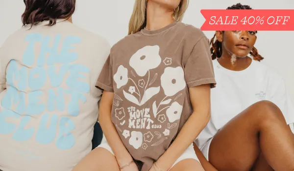 The Movement Club Oversized Brown Tee